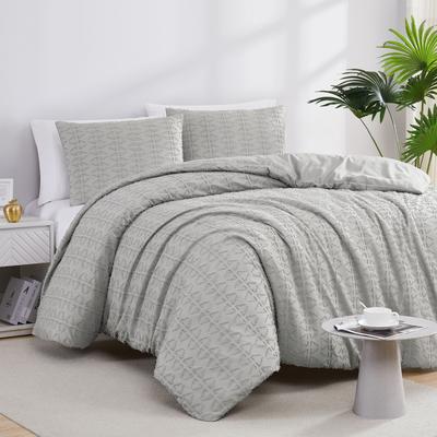 Southshore Fine Linens Dhara Textured Duvet Cover Set