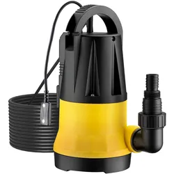 Wiltec, Wasserpumpe, Tauchpumpe mit Sensor 900W Tiefbrunnenpumpe 15000l/h Wasserpumpe Pumpe (Klarwasserpumpe)