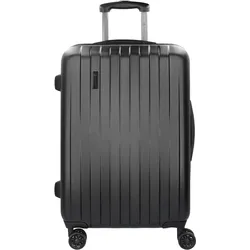 Bugatti Lima 2.0 4-Rollen Trolley 66 cm mit Doppelrollen, Koffer, Schwarz