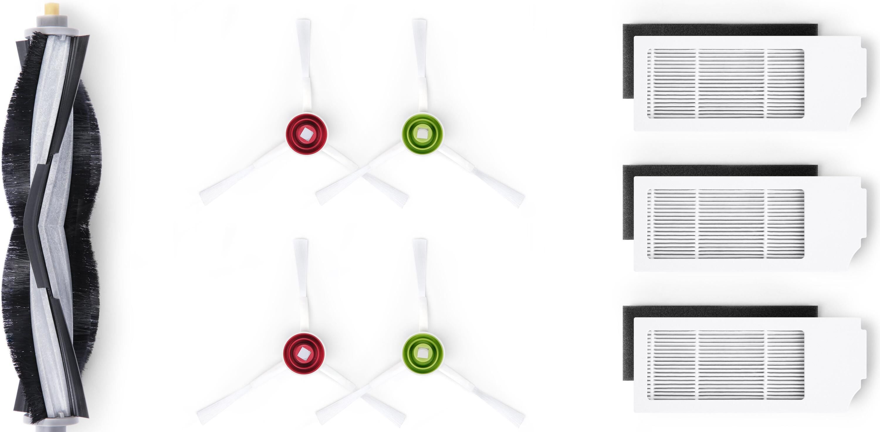 ECOVACS Reinigungsbürsten-Set "D-KT01-0022", bunt, Reinigungsbürsten, Reinigungsbürsten-Set bunt Einheitsgröße