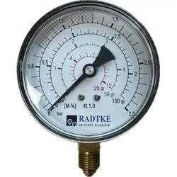 Ersatz-Manometer für CM Messgeräte von Dr. Radtke