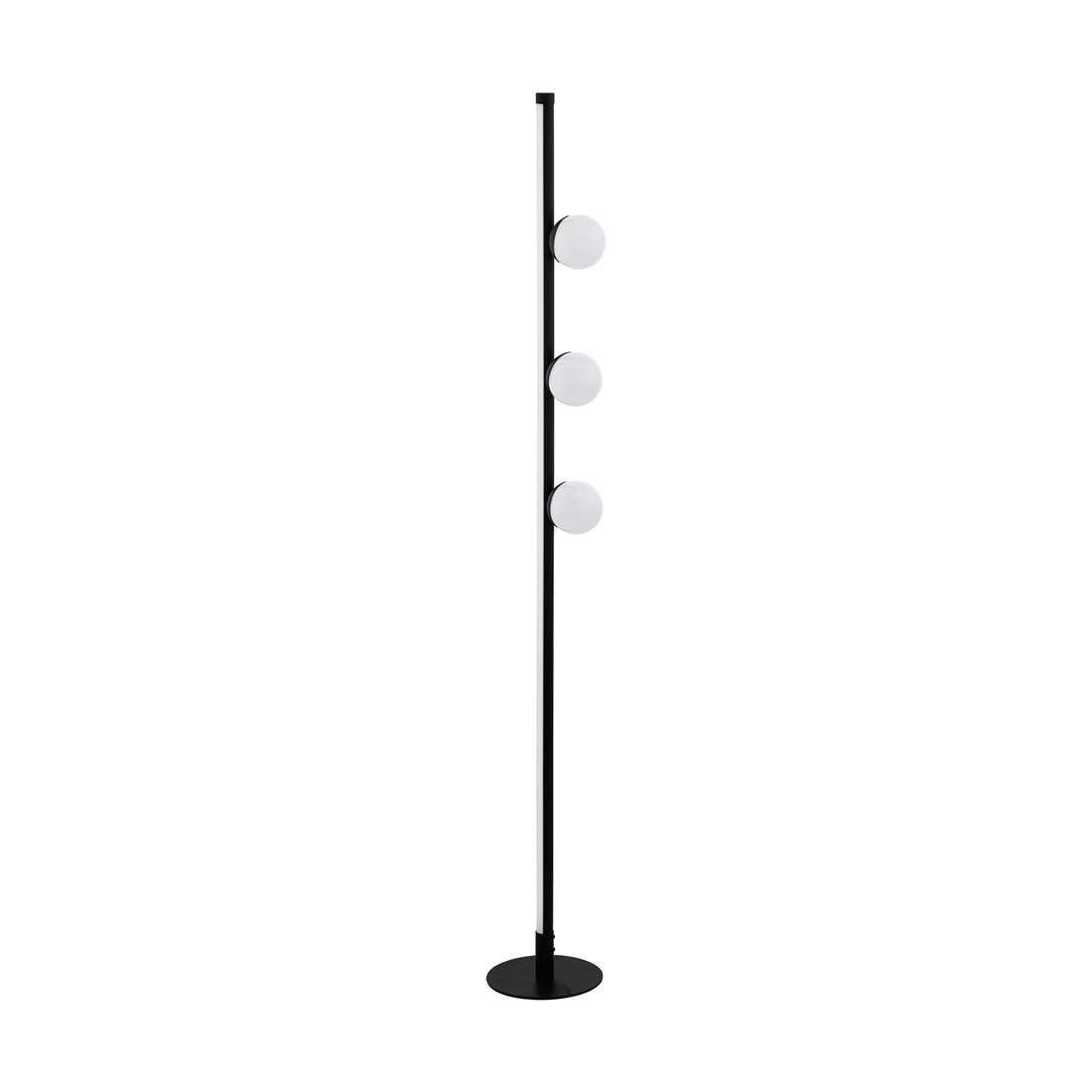 Eglo Staande LED-lamp rond zwart