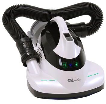 LivePure Ultramite UVC Dust Mite Allergen Handheld Vacuum