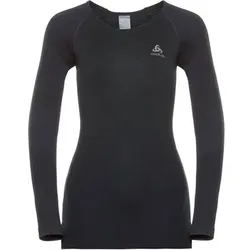 ODLO Damen Funktionsunterhemd "SUW Top Performance Warm" Langarm, Größe XS in Schwarz Schwarz