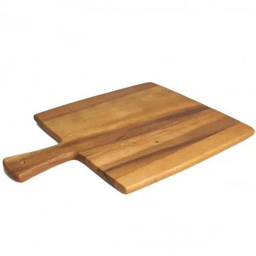 Dille & Kamille Snij- en kaasplank van acaciahout, 38,5 x 29,5 cm