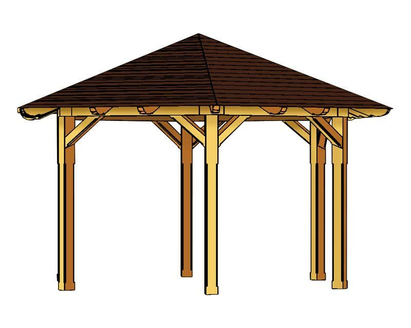 Gartenpavillon Colmar 3 (Douglasie)