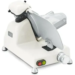 ADE elektrischer Allesschneider KA1806, Aufschnittmaschine, Grau, Weiss