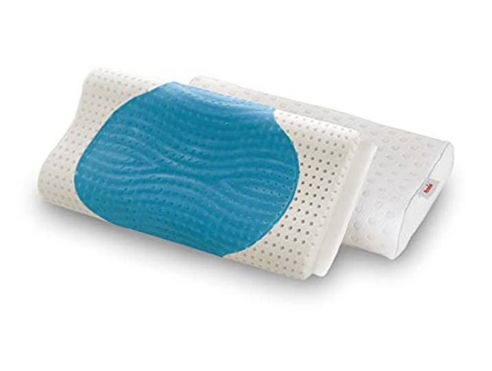PARADIES Gel-Kissen 40x80 cm Flexogel Relax - thermoregulierend, kühlend Mit Geleinlage, Kühlung & optimale Luftzirkulation, Höhenanpassung durch Einlegeplatte, Made in Germany