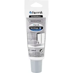 Sanitärsilikon FERMIT TOP N Neutral vernetzt (manhattan-grau) 100ml Tube