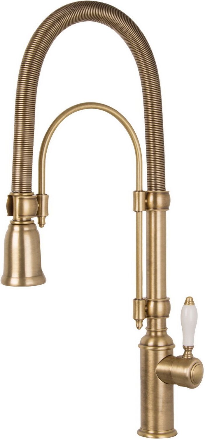 Miscelatore lavello Smeg MIDR7O 2 Ottone spazzolato