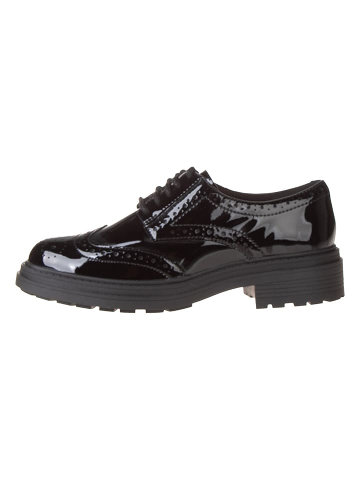 Clarks Leder-Schnürschuhe "Orinoco3 Derby" in Schwarz - 38