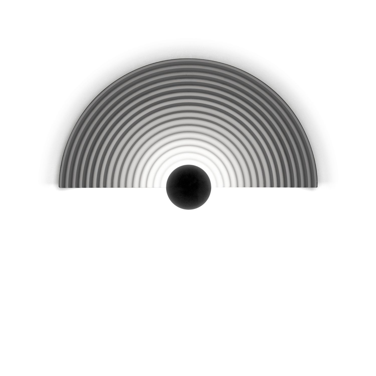 Wever & Ducré LED-Wandleuchte TAPIS WALL SURF 2.0 - 2700K ST grau 2700K 336274ST3 5404037328628