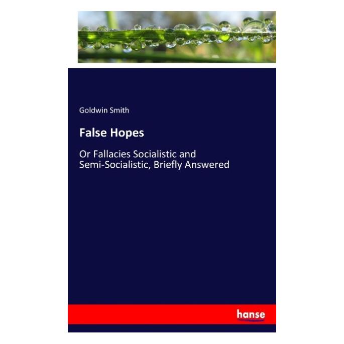 Hansebooks False Hopes (Englisch, Softcover, Goldwin Smith) (55899108)