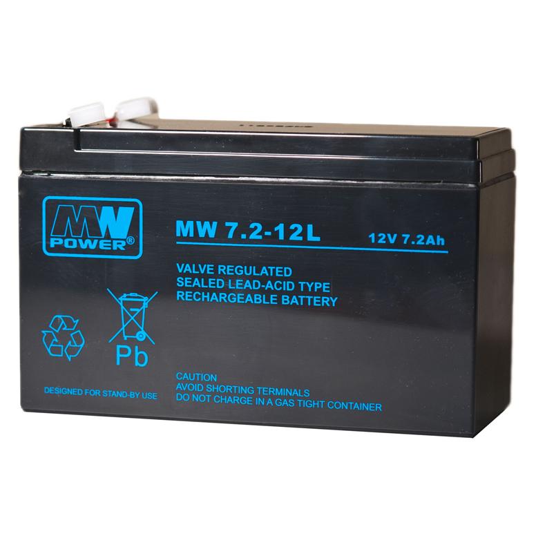 Mw Power MW 7. USV-Batterie Plombierte Bleisäure (VRLA) 7,2 Ah (MW 7.2-12L)