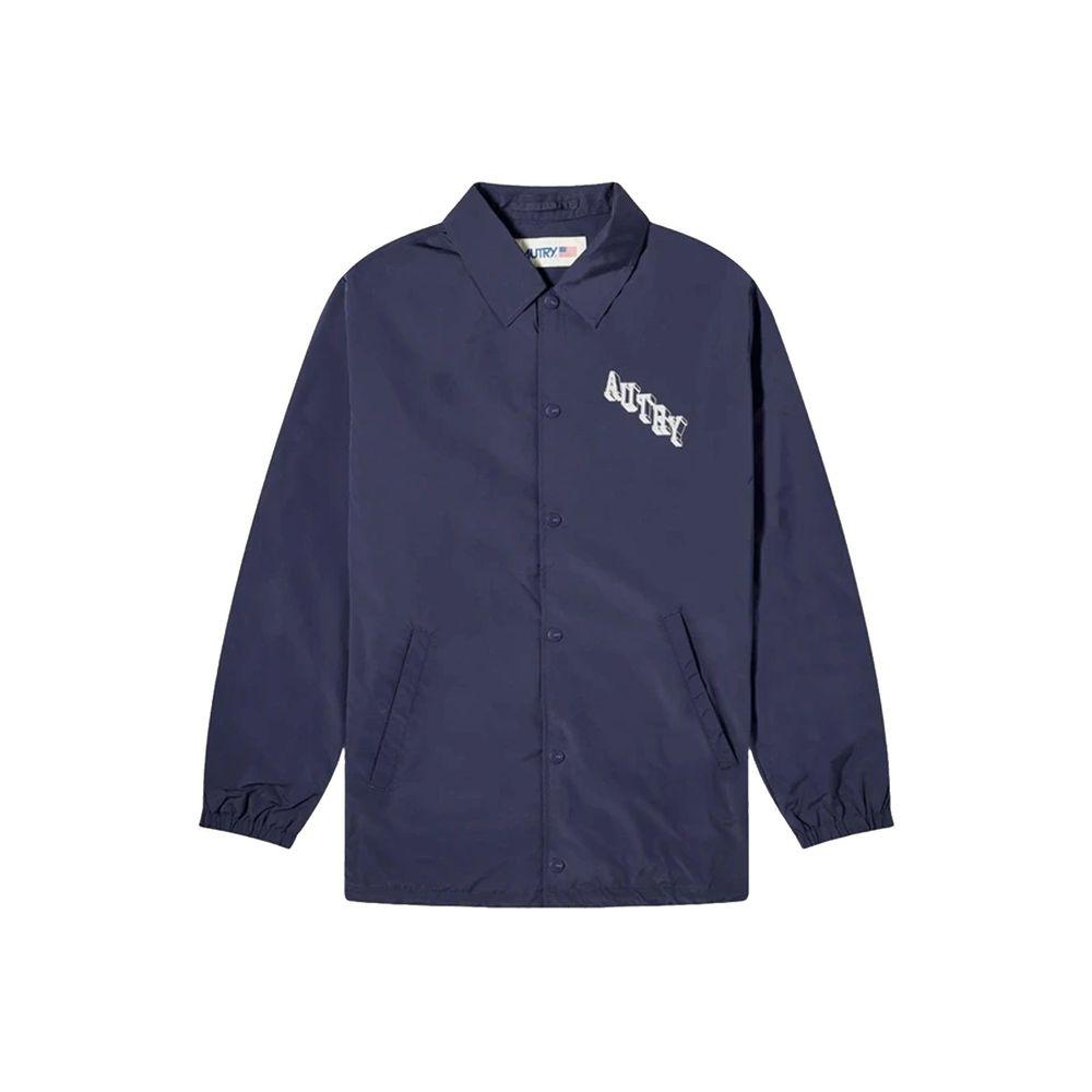 Autry Blaue Polyester Shelljacke