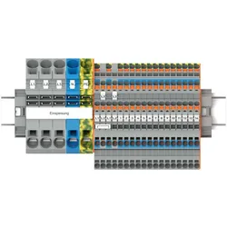 Wago 821-110 TOPJOB®S-Hauptverteiler-Set FI/LS,mit Betätigungsöffnung und Drücker 821110