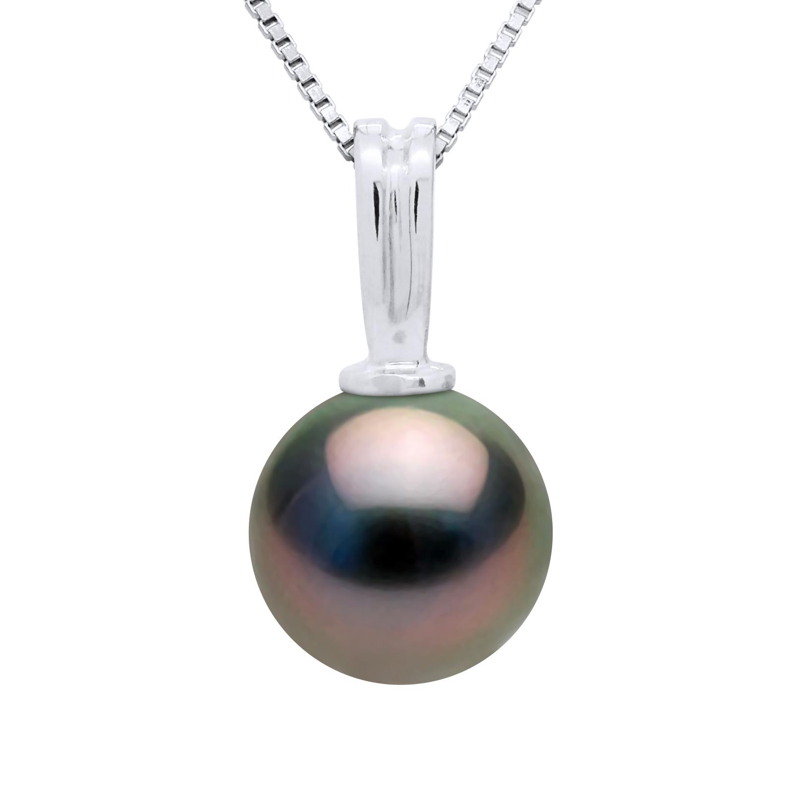Grote Bail hanger Tahitian Pearl Ronde 10-11mm