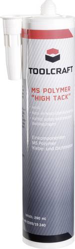 TOOLCRAFT High Tack Klebe- und Dichtmasse Herstellerfarbe Weiß MSP.HIT.K290 290ml