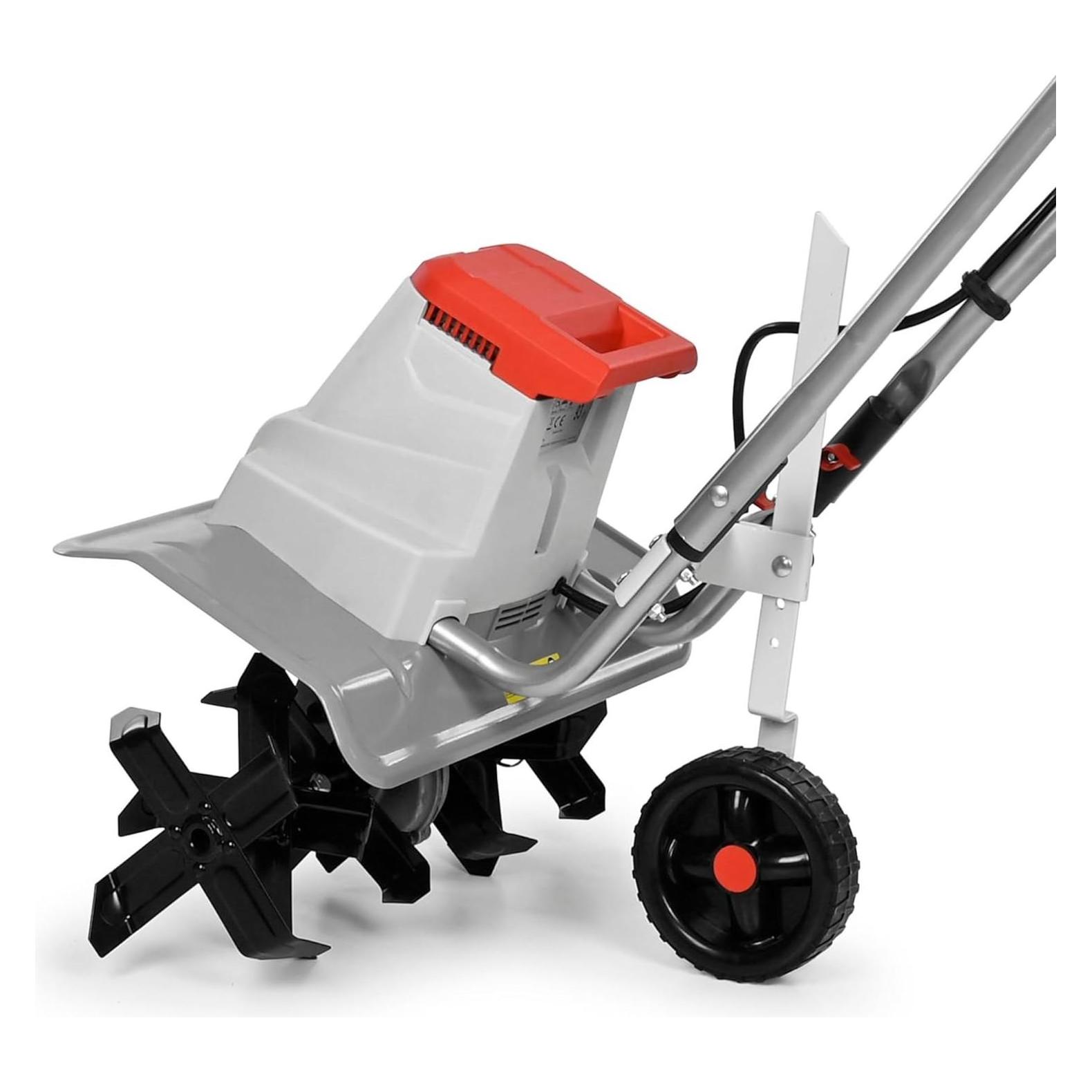 Ikra Elektrische Grondfrees mit 1500W, flexibler Arbeitsbreite und bis 20 cm Tiefe (81220003-AZ)