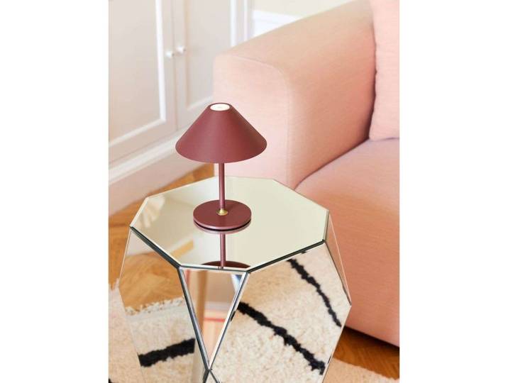 Hygge Portable Taffellamp Bordeaux - Halo Design - Woonkamer - Metaal