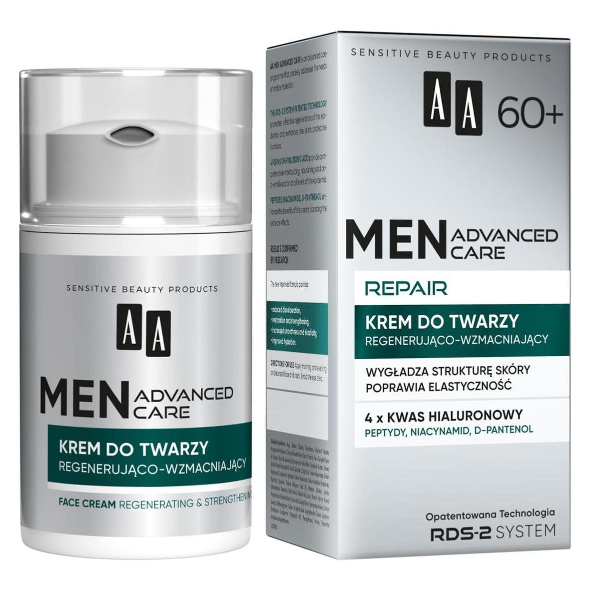 Oceanic AA Men Advanced Care Repair 60+ krem do twarzy regenerująco-wzmacniający 50ml (50 ml, Tagescreme) (54607830)