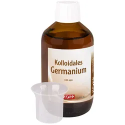 Kolloidales Germanium - Konzentration 100 ppm