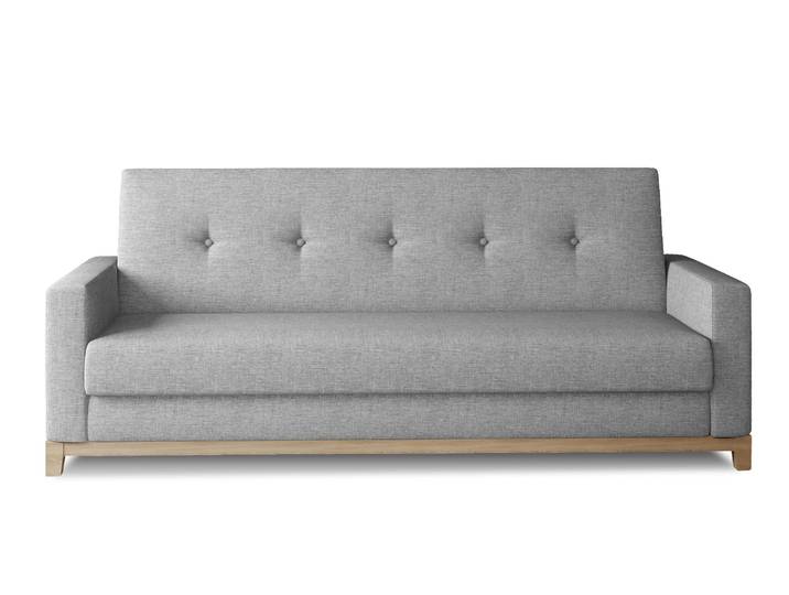 ANGEBOT Graues 3-Sitzer-Sofa SELENE, ausziehbar II. Qualität