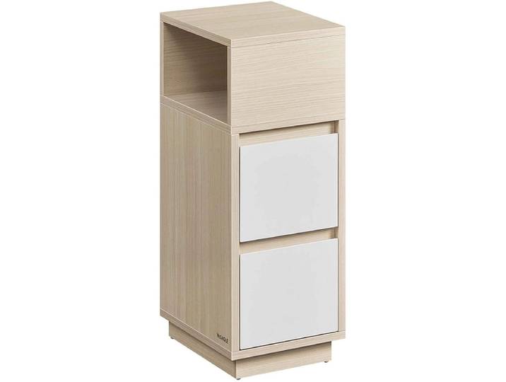 Nachttisch SONGMICS SADY 2 Schubladen 30x25x65cm braun