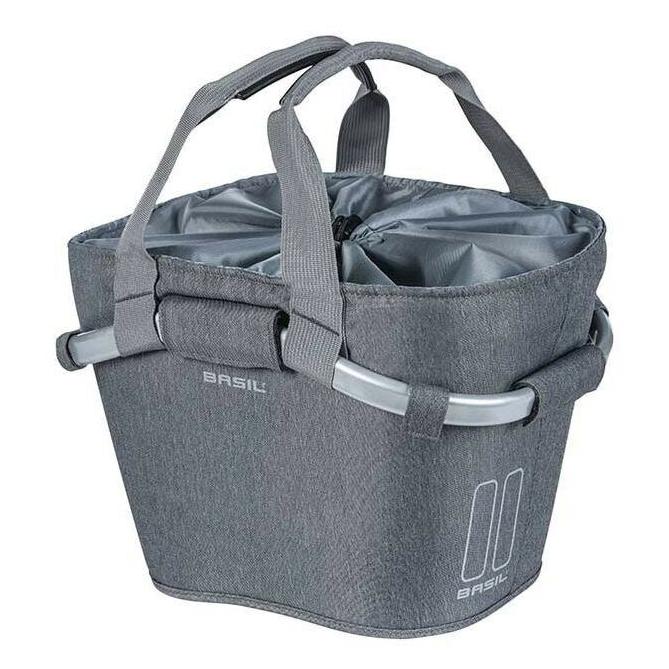 Basil 2Day VR-Designkorb inklusive Klickfix-Adapterplatte 15l (15 l) (BA11253)