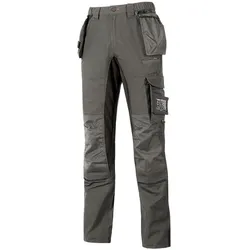 U-Power, Arbeitshose, WORKWEAR Race grau 50 (44)
