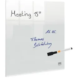 nobo Whiteboard Wand-oder Desktop 30,0 x 30,0 cm, weiß