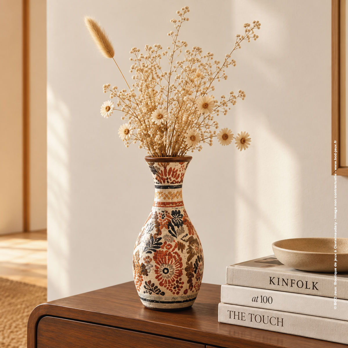 Vase Puzzle Jardin Terracota 160 pcs - Miraludo