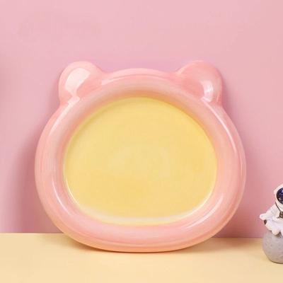 Uplift Picks Cute Ceramic Cat Bowl Wide Anti Knock Food Dish 02 15 Cm