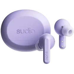 Sudio Kopfhörer A3 Pro Lila In-Ear True Wireless (ANC, 25 h, Kabellos), Kopfhörer, Violett