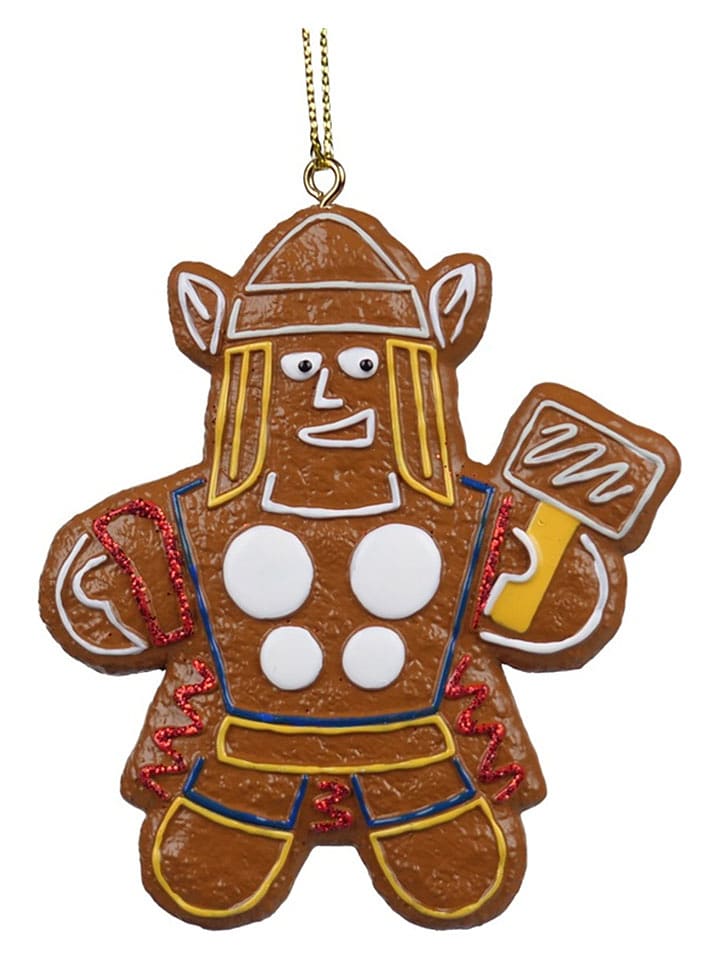 Christmas Inspirations Christbaumornament "Gingerbread" in Braun - (H)8 cm - onesize
