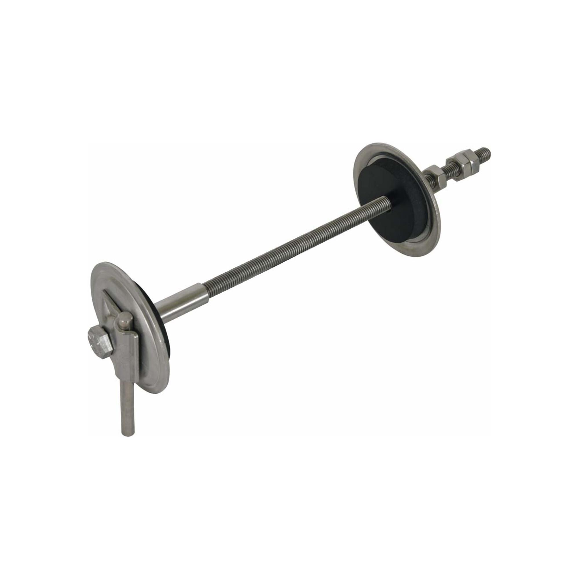Dehn EWDMVK810M10 Erder-/Wanddurchführung 300-500mm M10 Niro #478430, aus Edelstahl für Durchführung von Erdern durch Wände, 478430)