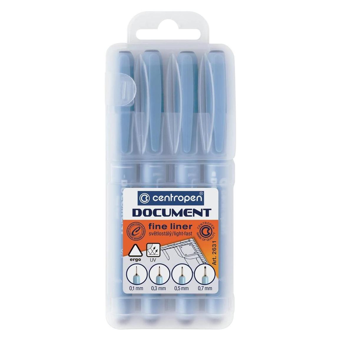 Centropen 2631/4S Liner-Set - 4 Farben (4x) (57457522)