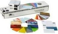 Zebra Premier PVC-kaarten met 3 sleuteltags per rol, 100 stuks