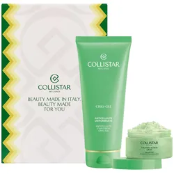 Collistar, Beauty Geschenkset, Cryo Anticellulite Gel Uniforming 200ml Thalasso Active Cryo Scrub 150g (Körperpflegeset)