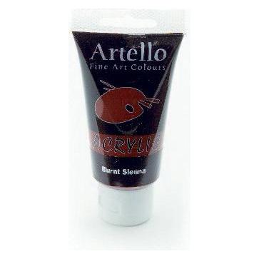Winsor & Newton Artello acrylic 75ml Burnt Sienna (75 ml) (800352)