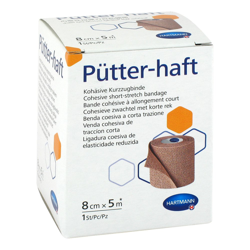 PAUL HARTMANN AG Pütter-haft Binde 8 cmx5 m 10109324