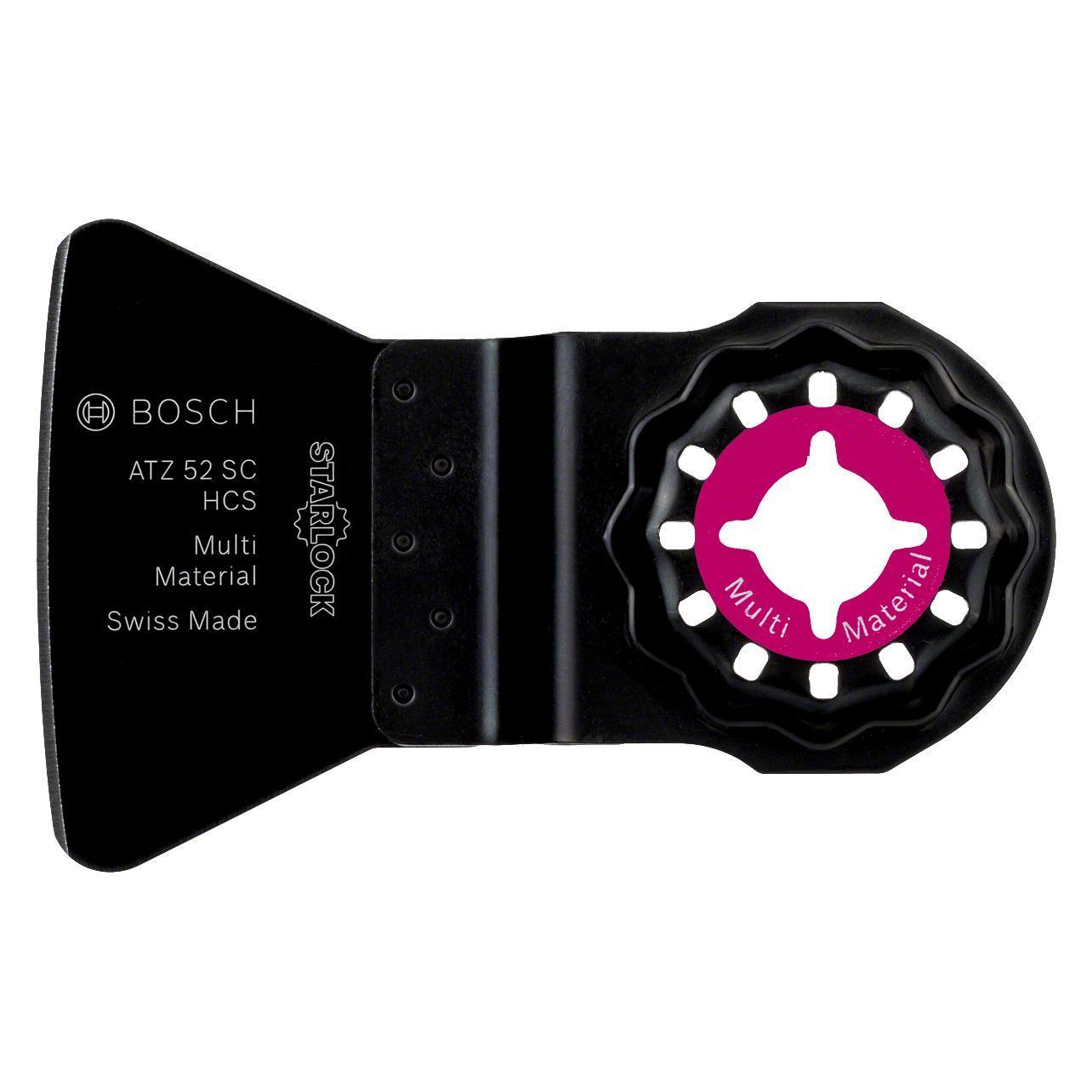 Bosch Professional Zubehör HCS Schaber ATZ 52 SC, biegesteif, 52 x 26 mm, 10er-Pack (2608664487)