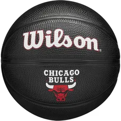 Wilson NBA Chicago Bulls Team Tribute Mini Basketball black 3