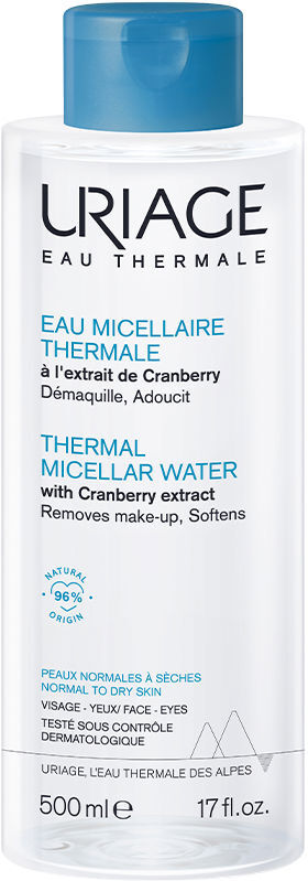 Uriage Agua Micelar Termal pieles normales a secas 500 ml