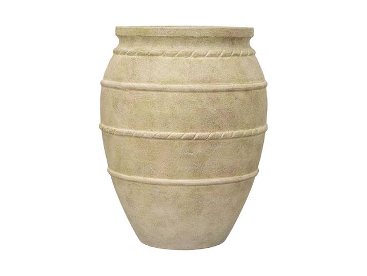Hochwertiger In-/Outdoor Blumentopf „The Vessel Romera“ Beige Ø 38 x 48 cm Pottery Pots