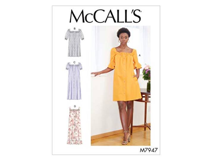 McCall's kleding voor dames, papier, wit, verschillende