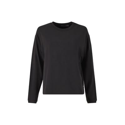 Longsleeve REPLAY "Replay T-Shirts FP", Damen, Gr. XS, schwarz, 48% Baumwolle, 48% Modal, 4% Elasthan, unifarben, normal, Rundhals, Shirts