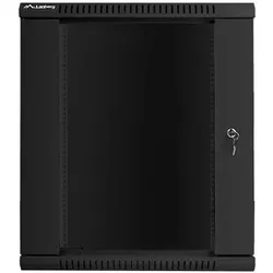 Lanberg WF01-6415-10B Rack 15U Wandmontiertes Regal Schwarz
