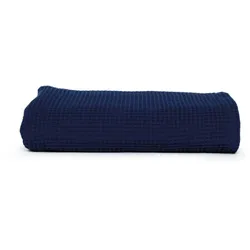 The One Towelling Badetuch Waffle Towel 100 navy one size