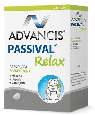 Advancis Suplemento Bem-Estar Mental Passival Relax 30 comprimidos